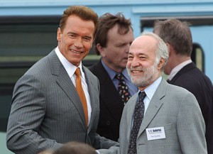 Governor Schwarzenegger UCD visit