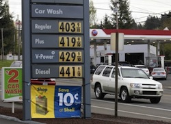 Gas Prices in Soux City Photo Credit AP