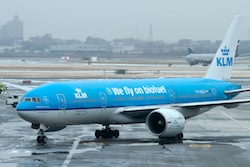 KLM Biofuel Flight from JFK