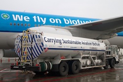 KLM biofuel flight