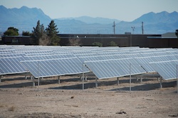 Solar Farm in Las Vegas Photo- Joanna Schroeder