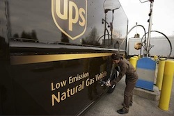 UPS LNG truck