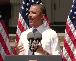 President Obama at Georgetown
