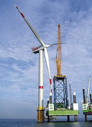 Offshore wind energy platform