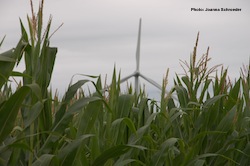 Wind turbine near Galva Iowa