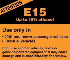 E15 label
