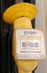 E85 pump handle
