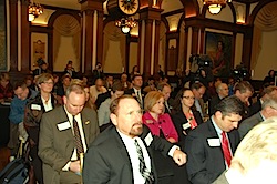 Hearing in the Heartland Crowd Shot