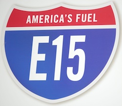 E15 sign