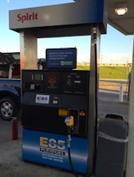 Midtex Oil E85 pump in San Marcos Texas