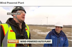 honda wind powered plant