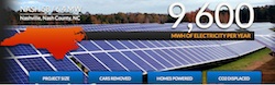 Strata Solar Nash 58 solar array in NC