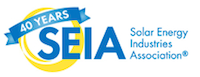 SEIA 40 anniversary logo