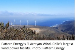El Arrayan Wind Farm -Chile