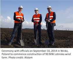 90 MW Lotnisko wind farm in Poland