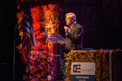 IA Gov Terry Branstad during Project Liberty Grand Opening