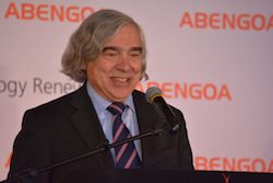 US Energy Secretary Ernst Moniz