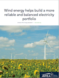 AWEA Wind Energy Reliability Report Cover