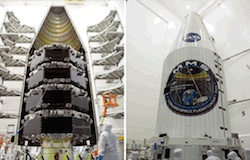 SolAero Solor Panels on MMS spacecraft