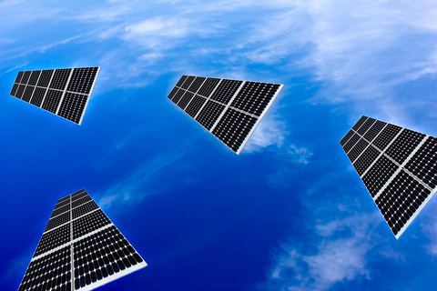 flying solar panels