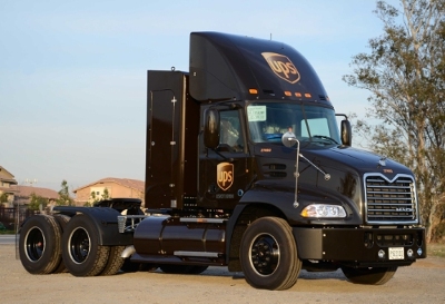 UPS CNG truck