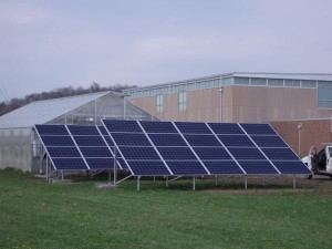 This 10 kW ground-mount at @PLHSKAWS features 40 @SolarWorldUSA panels and @IronRidge racks in Perry, KS. #KSSolar  Photo Credit: Cromwell Solar