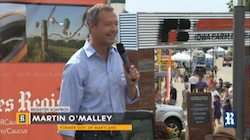 Martin O'Malley at Presidential Soapbox