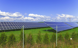 © Martinlisner | Dreamstime.com - Solar Energy Panels With Blue Sky Photo