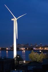 Wind Turbine in Washington DC