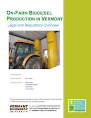 On Farm Biodiesel Production in Vermont
