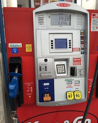 E15 pump in Iowa. Photo Credit: Joanna Schroeder