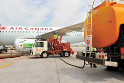 Air Canada's first biojet fueled flight