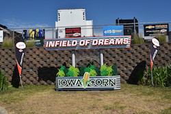 Field of Dreams sign at Iowa Speedway