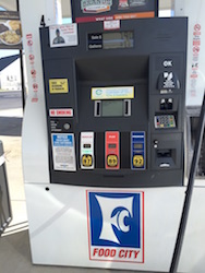 Food City supporting ethanol blended fuel at its retail station in Fairfield Glade, TN. Photo Credit: Joanna Schroeder
