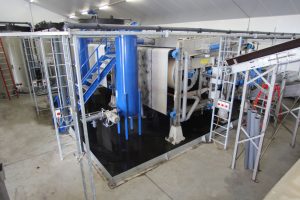 For the first time, WELTEC will showcase the efficient slurry and digestate processing system “Kumac“. The fully automated processing system “Kumac“ reduces the liquid manure and digestate volume by 50 percent. Photo credit: Weltec Biopower