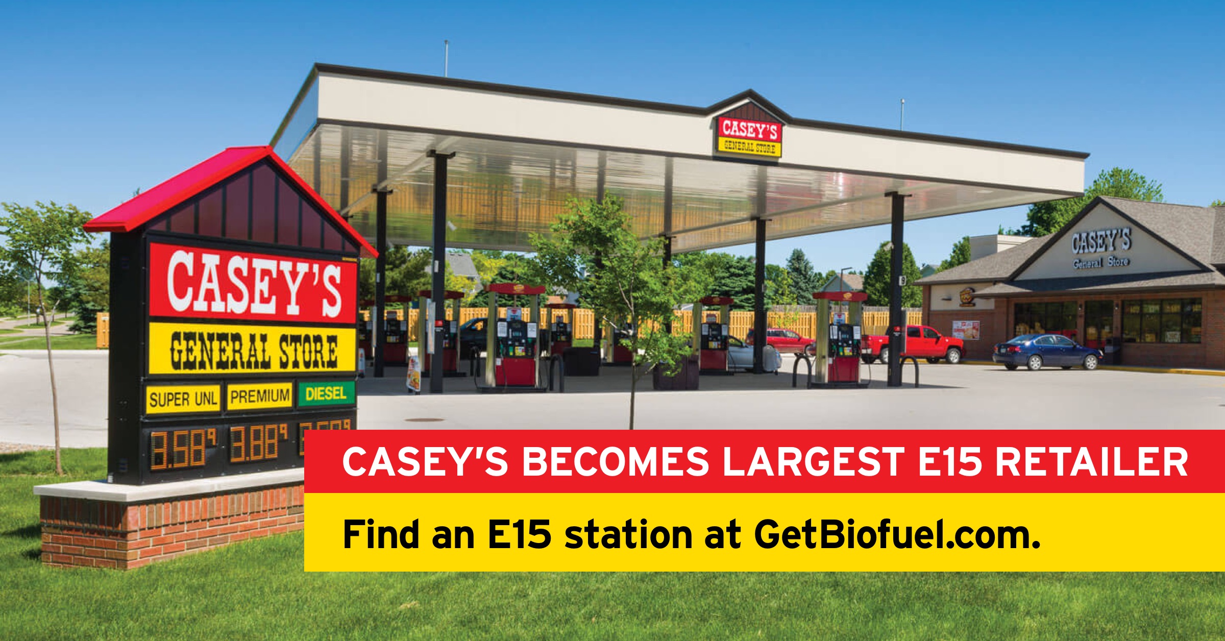 Casey’s Partners With Prime the Pump Energy