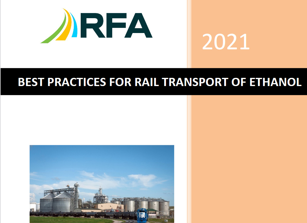 Train Rails Rfa RFA Updates Best Practices Manual for Ethanol Rail Transport | Energy ...